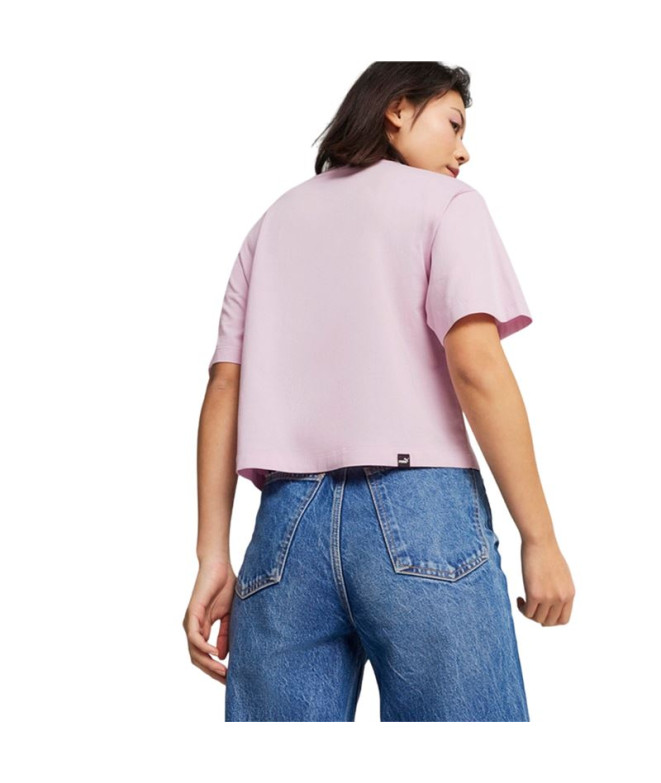 T-shirt Femme Puma Squad Graphic Lilas