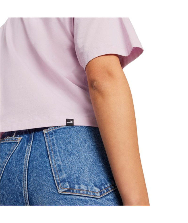 T-shirt Femme Puma Squad Graphic Lilas