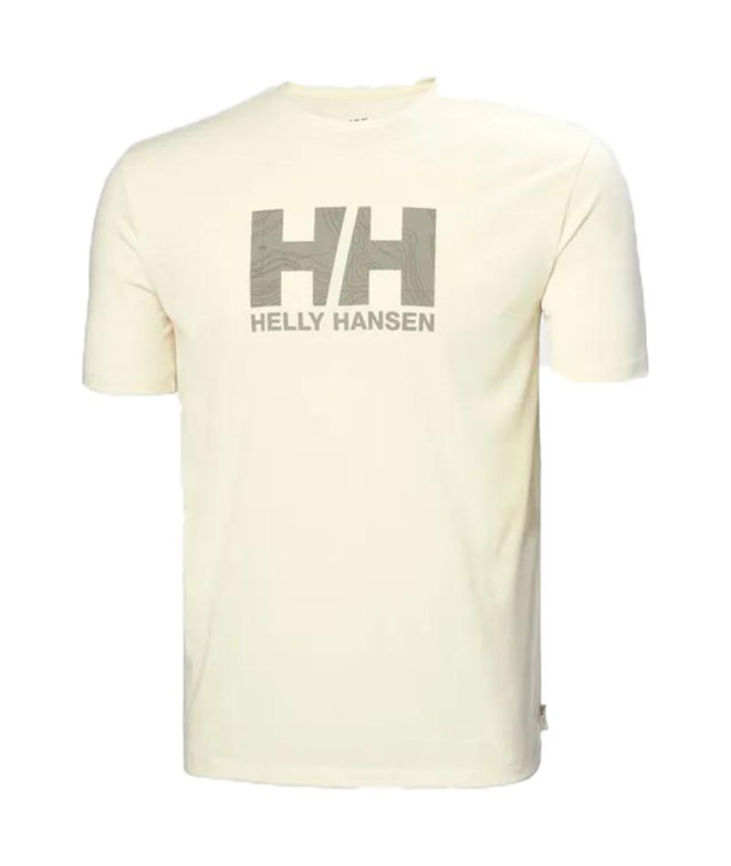 Camiseta de Montanha Helly Hansen Skogecycled Graphi Homem