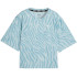 Camiseta Fitness by Puma Train Favorite AOP C Turquoise Mulher