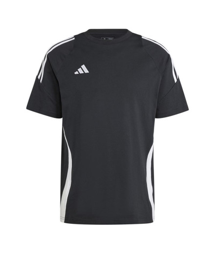 Camiseta de Futebol adidas Tiro24 Homem Preto Camiseta de Futebol adidas Tiro24 Homem Preto