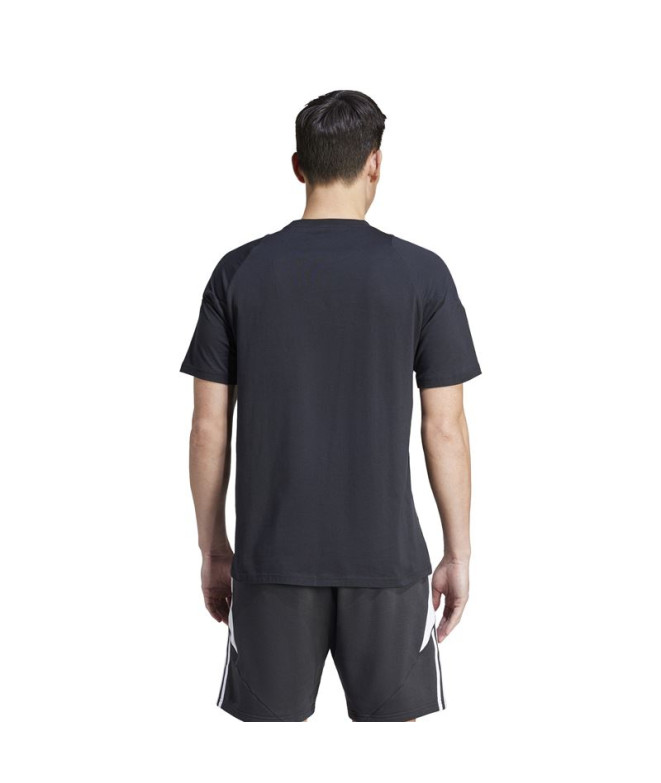 T-shirt de Football adidas Tiro24 Homme Noir