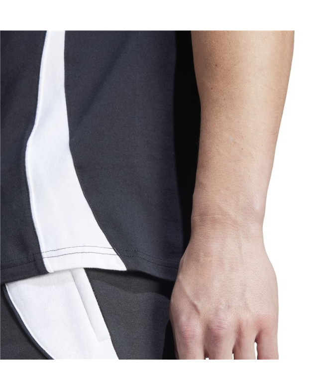 Camiseta de Futebol adidas Tiro24 Homem Preto