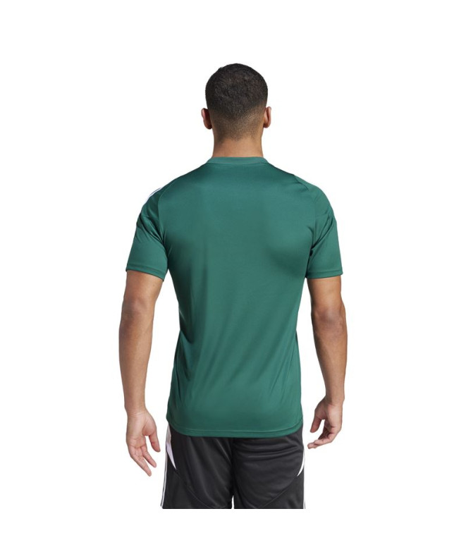 Camiseta de Futebol adidas Tiro24 Homem Verde