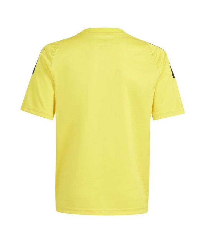 Camiseta de Futebol adidas Tiro24 Infantil Amarelo