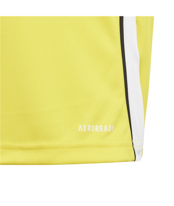 Camiseta de Futebol adidas Tiro24 Infantil Amarelo