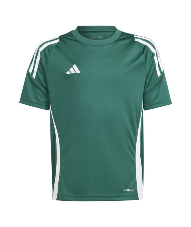 Camiseta de Fútbol adidas Tiro24 Infantil Verde