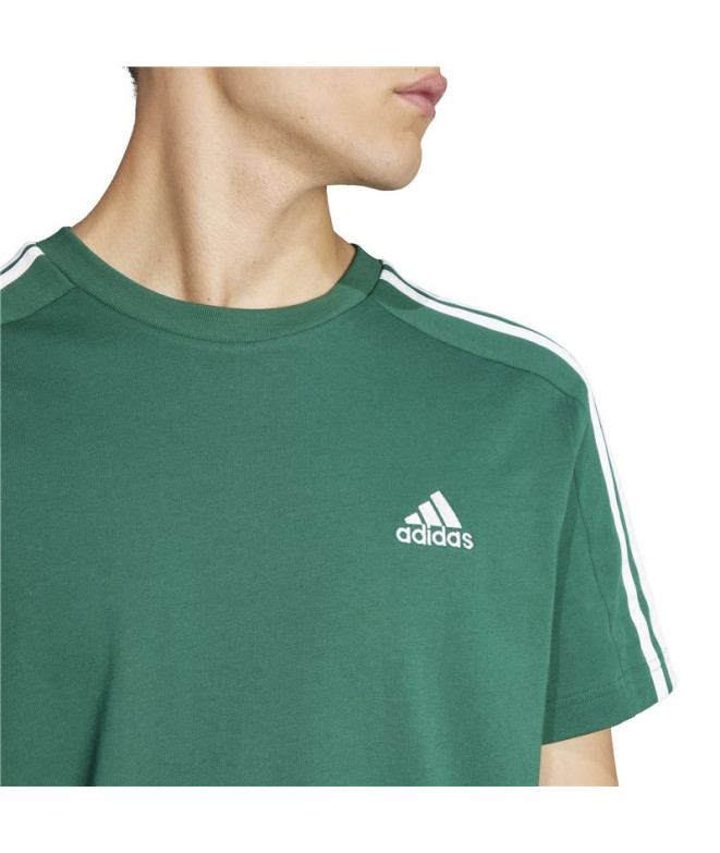 T-shirt adidas Homme Essentials Single Green