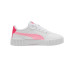 Chaussures Puma Carina 2.0 Blanc/Rose Enfant