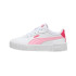 Chaussures Puma Carina 2.0 Blanc/Rose Enfant