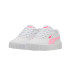 Chaussures Puma Carina 2.0 Blanc/Rose Enfant