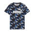 Camiseta Puma ESS+ MID 90s AOP Negro Infantil