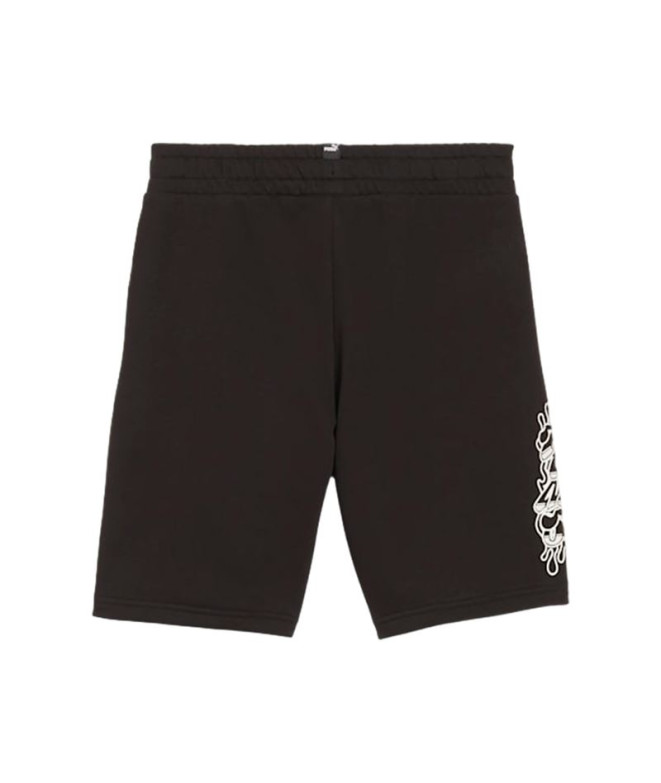 Pantalones Puma ESS+ MID 90s Negro Infantil