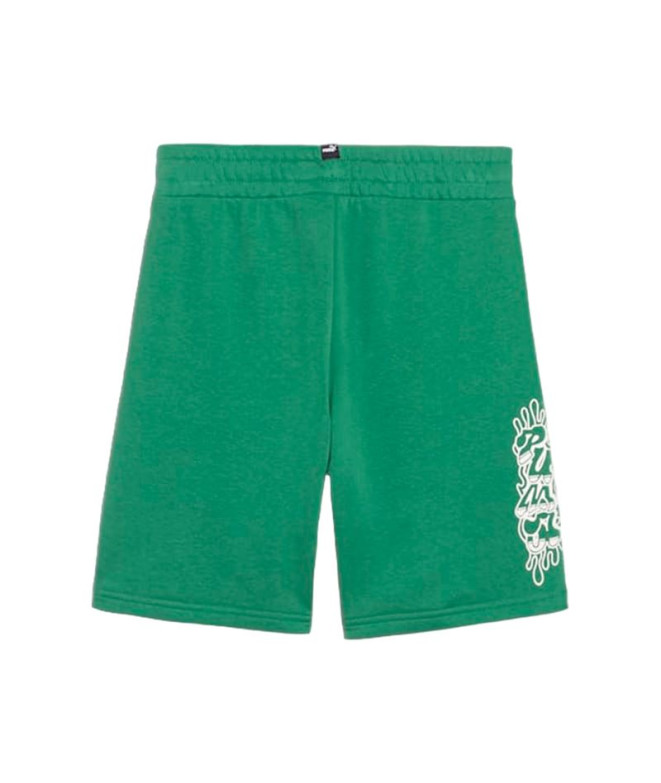 Pantalons Puma ESS+ MID 90s Archive Green Enfant