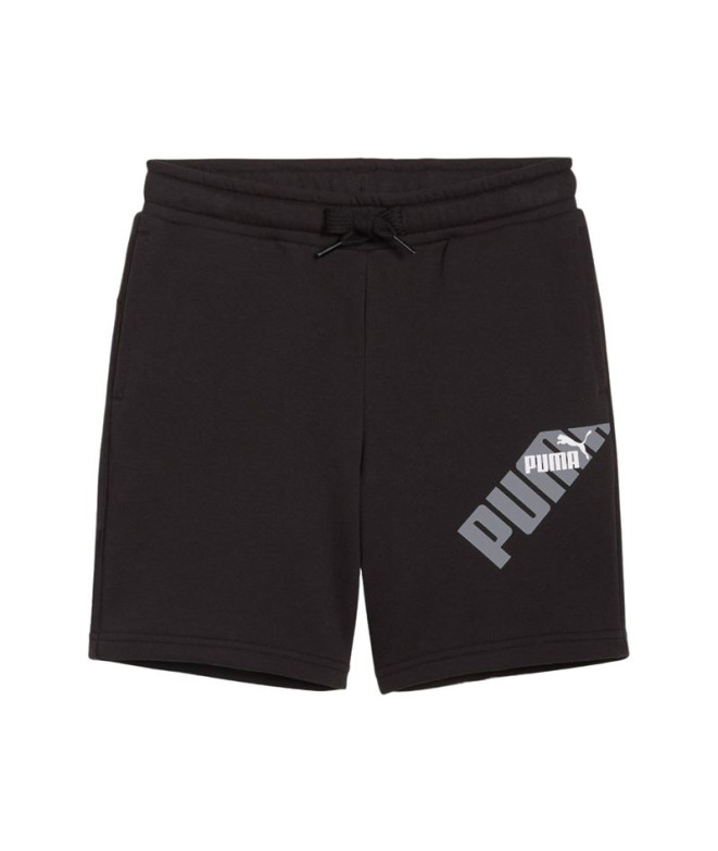 Calça Puma POWER Graphic Preto Infantil