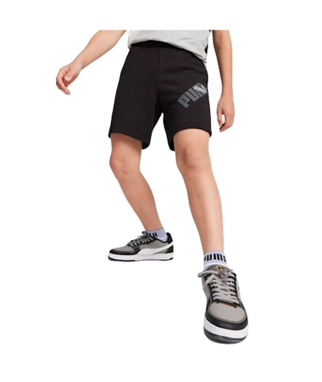 Pantalones Puma POWER Graphic Negro Infantil