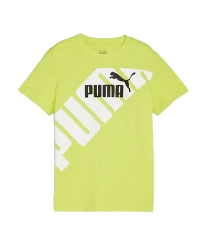 Camiseta Puma POWER Graphic Lima Infantil