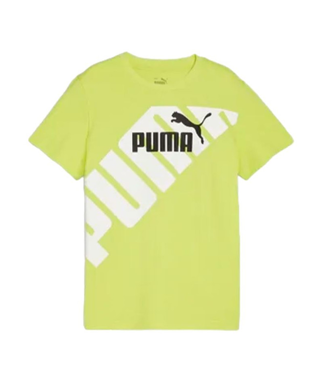 T-shirt Puma POWER Graphic Lima Enfant