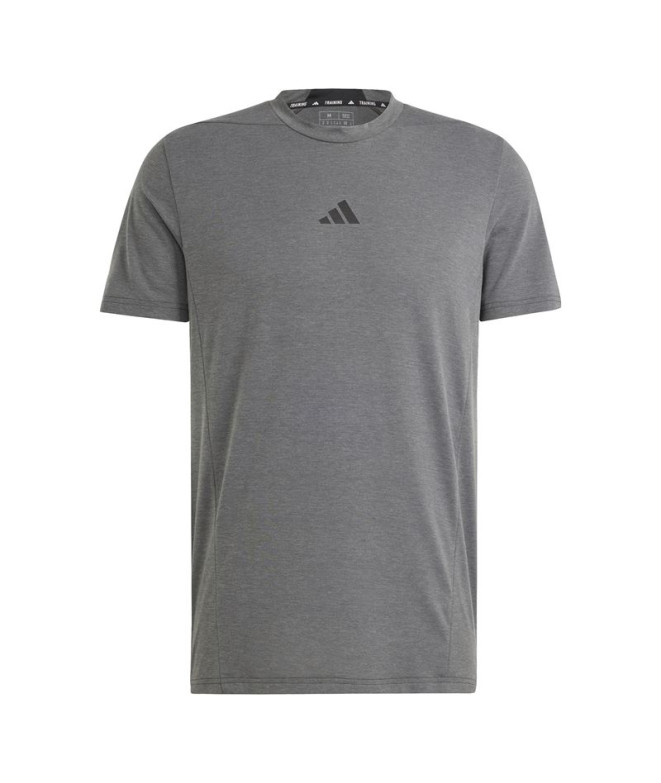 Camiseta by Fitness adidas Essentials D4T Homem Cinzento