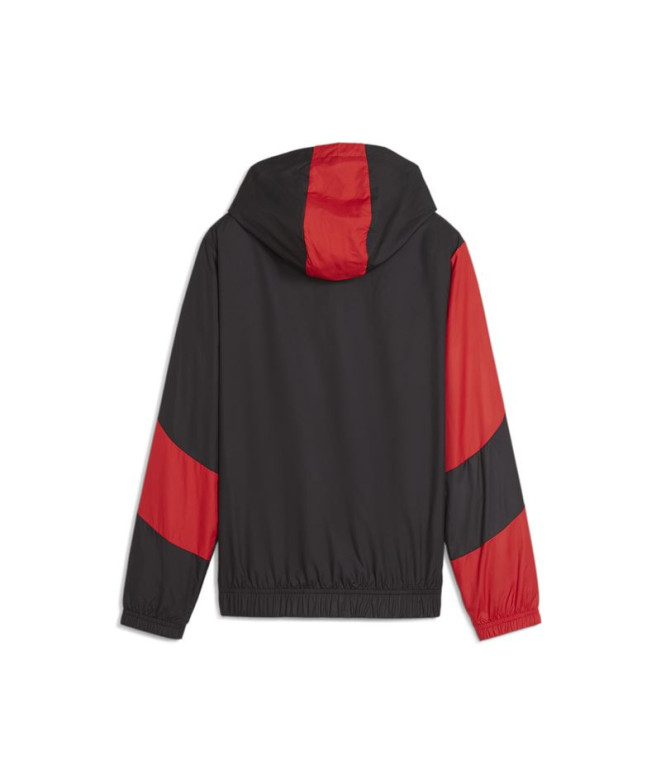 Chaqueta de Fútbol Puma AC Milan Prematch Negro...