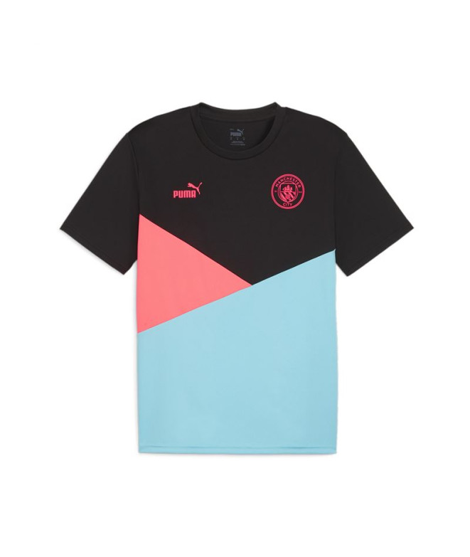 T-shirt Football by Puma Manchester City Poly Black Homme