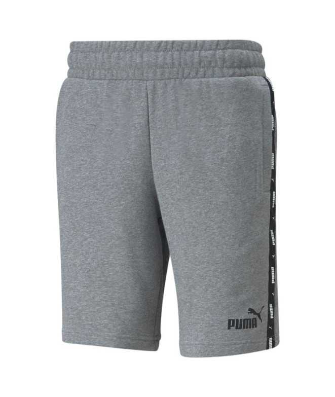 Calça Calções Puma ESS+ Tape 9",Cinzento médio Homem