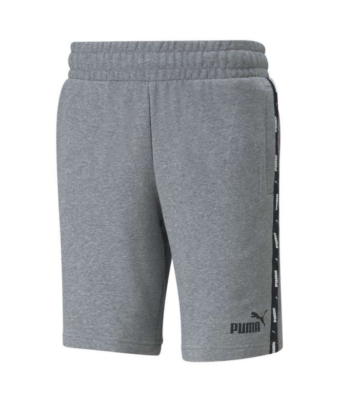 Pantalons Puma ESS+ Tape Shorts 9",Medium Grey Homme