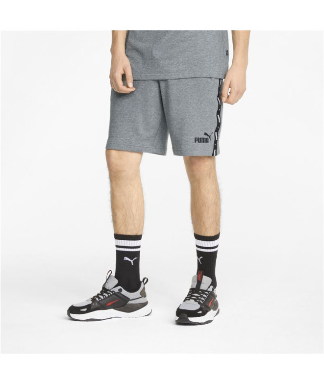 Pantalones Puma ESS+ Tape Shorts 9",Medium Gris...