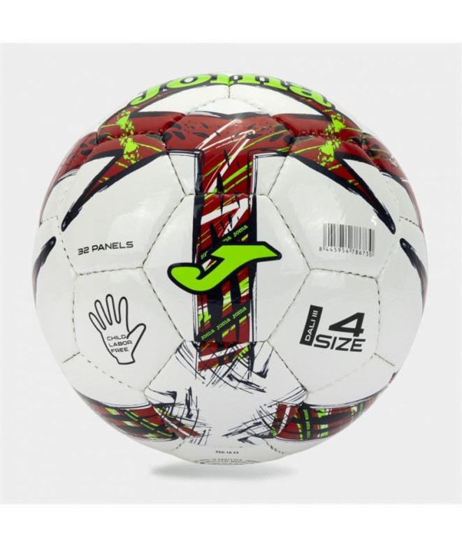 Bola futebol Joma de Dali III Vermelho/Verde