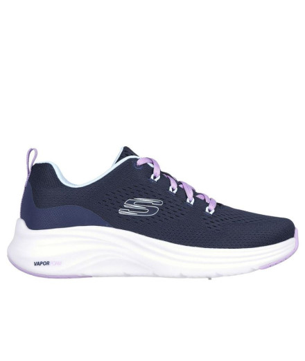 Chaussures Skechers Vapor Foam - Fresh T Femme Navy/Lavender Chaussures Skechers Vapor Foam - Fresh T Femme Navy/Lavender
