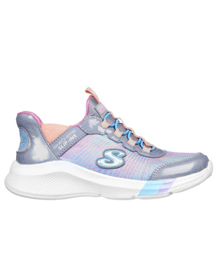 Chaussures Skechers Dreamy Lites Slip-Ins- Couleur Fille Gis
