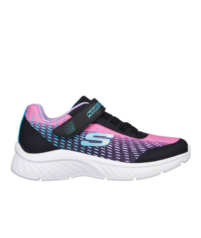 Chaussures Skechers Microspec Plus - Dis Fille Bleu marine