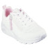 Sapatilhas Skechers Uno Lite - Easy Zip Menina Branco