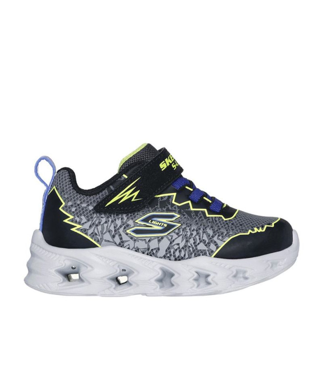 Sapatilhas Skechers Vortex 2.0 - Zorento Menino Preto/Amarelo