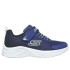 Sapatilhas Skechers Menino Microspec Ii - Zovri Blue/Lime