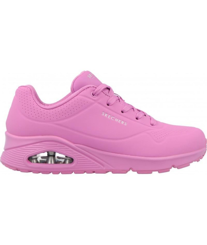 ChaussuresSkechers Uno - Stand On Air Femme Rose