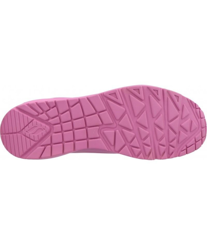 Sapatilhas Skechers Uno - Stand On Air Mulher Rosa