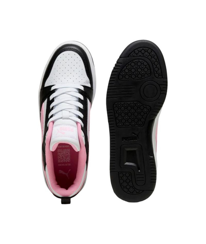 Sapatilhas Mulher Puma Rebound v6 Low Preto Rosa