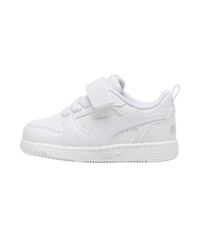 Sapatilhas Puma Rebound V6 Infantil Branco