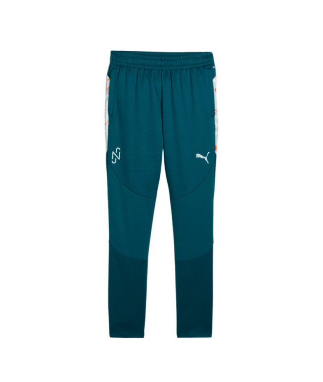 Calça por Futebol Puma Neymar Creativity Infantil Azul Oceano