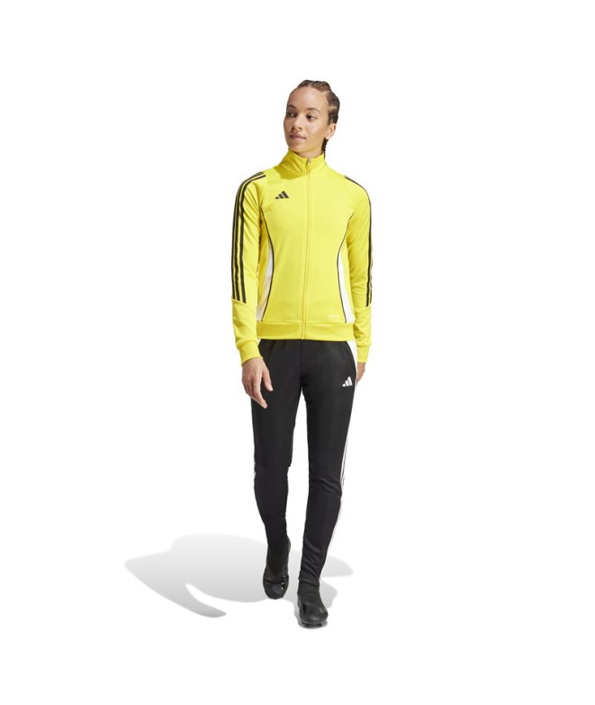 Veste de Football adidas Tiro24 Femme Bleu