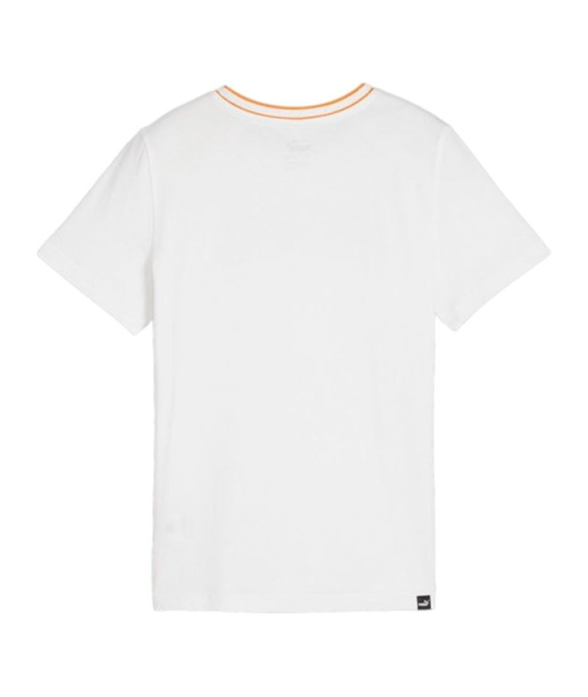 T-shirt Puma QUAD B White Enfant