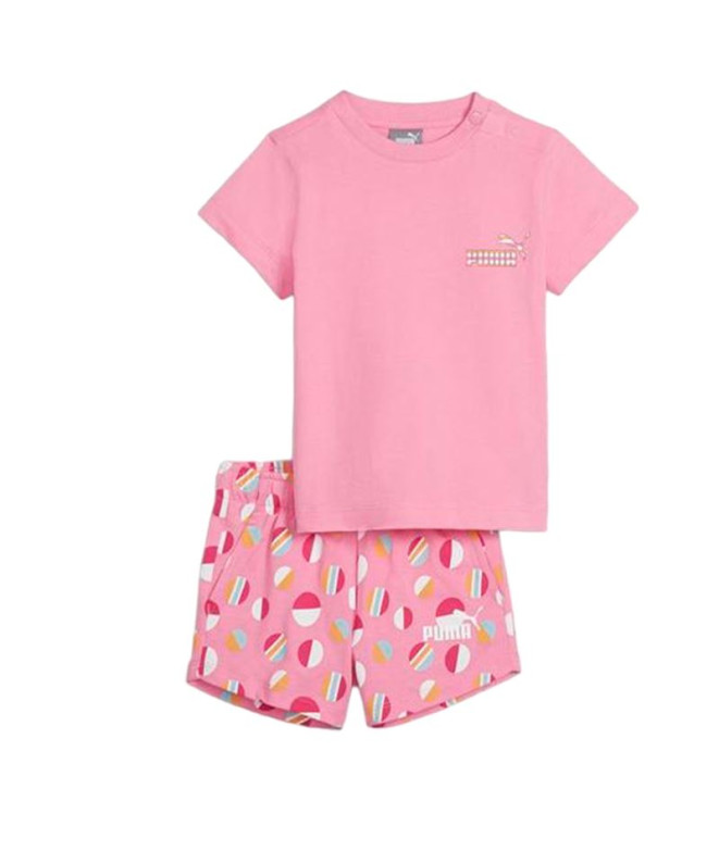 Survêtement Puma Essentials+ Summer Camp Baby Pink
