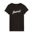 Camiseta Puma Essentials+ Script Mujer Negro