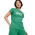 Camiseta Puma Essentials+ Script Mujer Verde