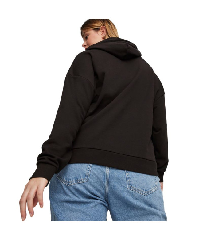Moletom Mulher Puma Essentials+ Script Preto