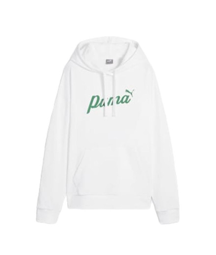 Sweat Femme Puma Essentials+ Script White