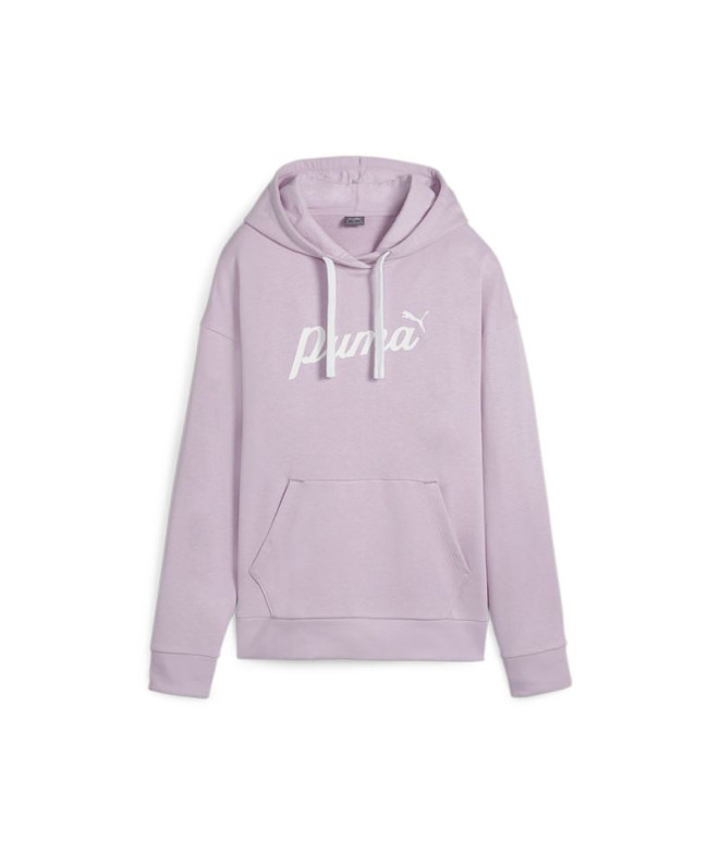 Sweat Femme Puma Essentials+ Script Lilas