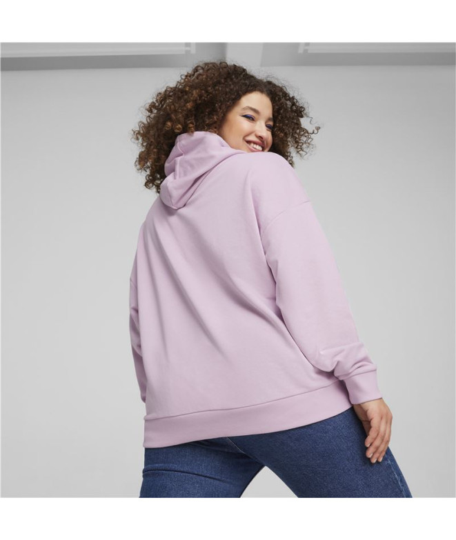 Sweat Femme Puma Essentials+ Script Lilas
