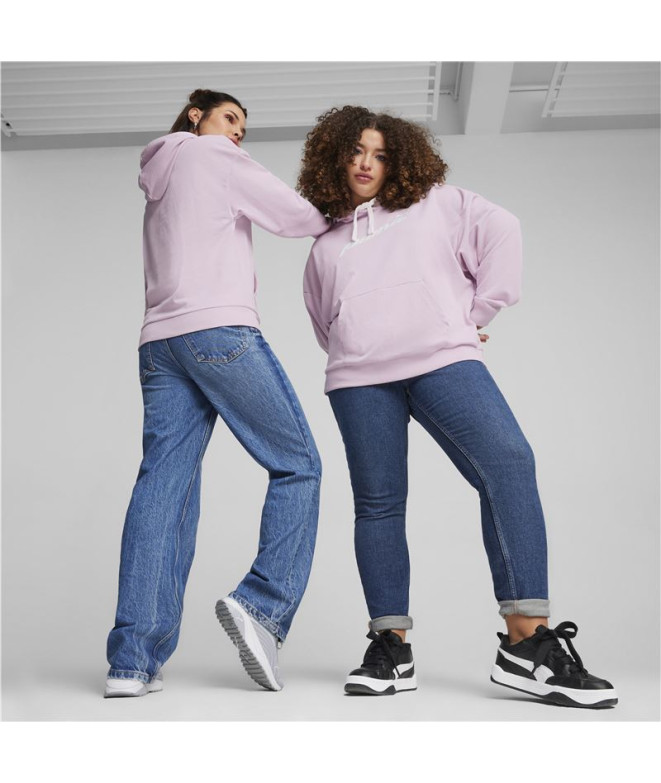 Sweat Femme Puma Essentials+ Script Lilas